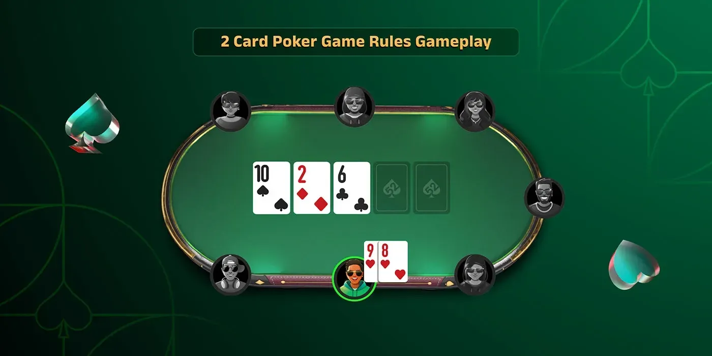 2 card poker game rules